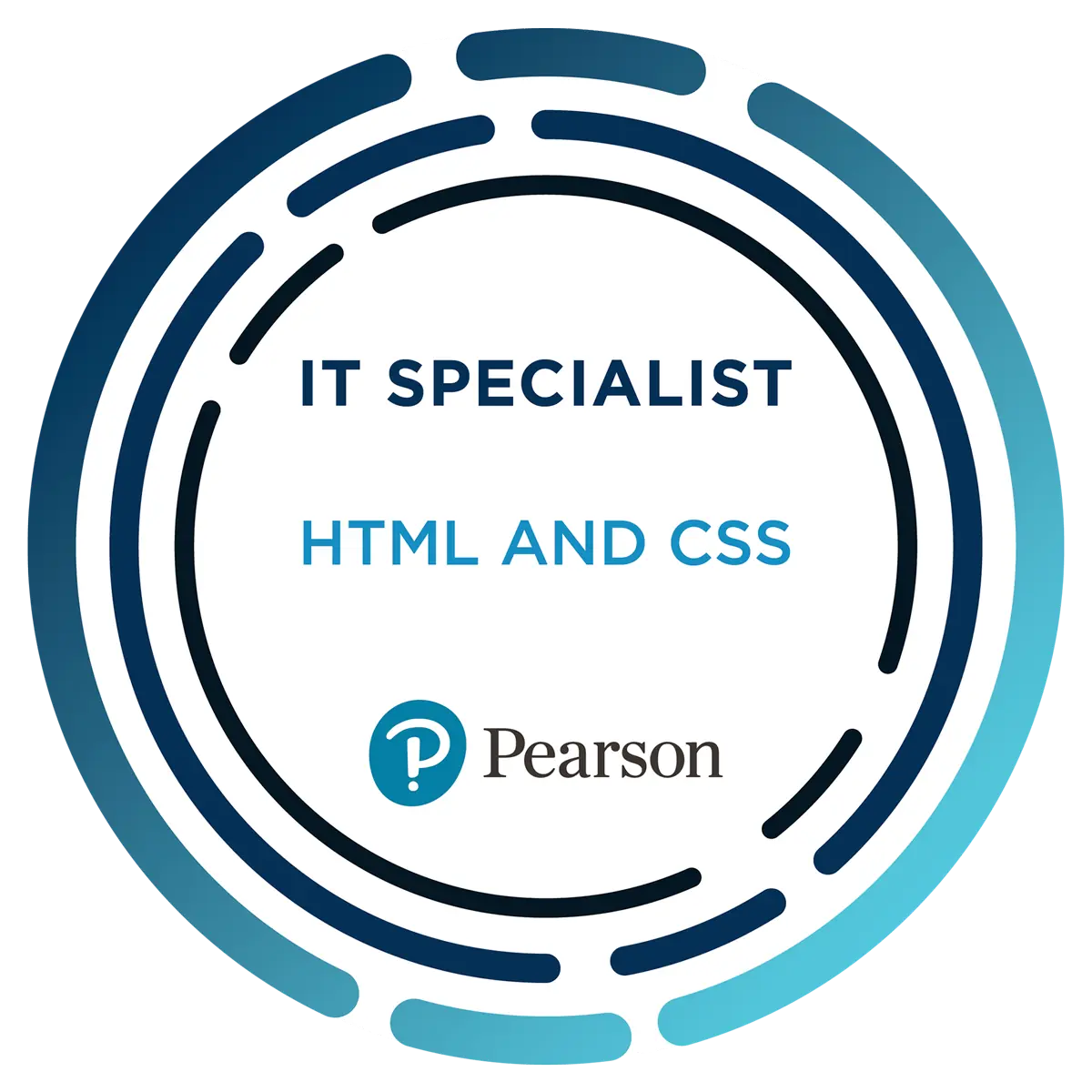 IT Specialist - HTML and CSS Badge