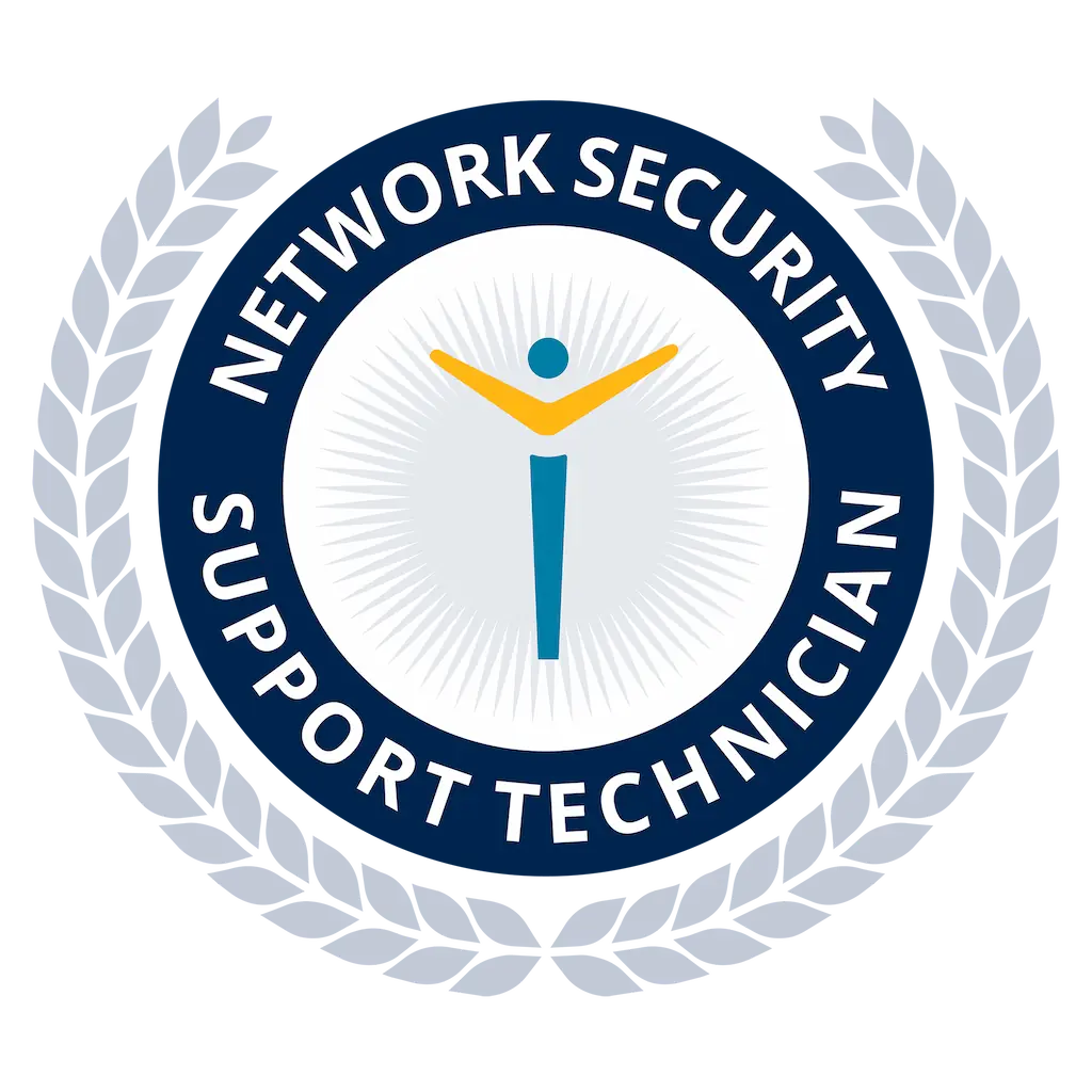 Network Security Support Technician Badge